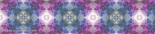 panorama  pattern of fresh flowers lilacs