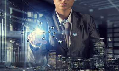 Wall Mural - technologies that connect this world