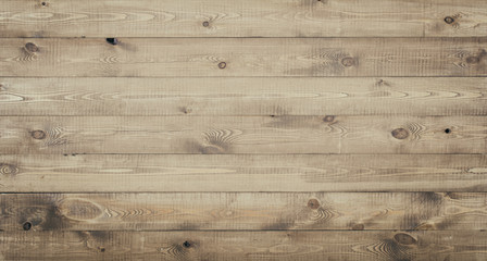 Wall Mural - Floor of old wooden plank boards. Grunge surface rustic wooden surface.