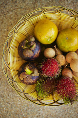 Canvas Print - tropical fruit 