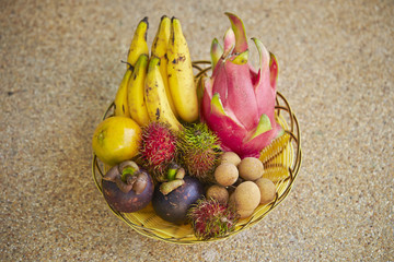 Canvas Print - tropical fruit 