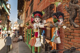 Fototapeta  - Marionetki, Kathmadu, Nepal