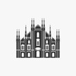 Milan Cathedral Vector Illustration