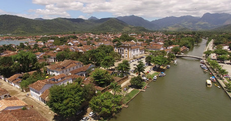 Wall Mural - Aerial View of Paraty, Rio de Janeiro, Brazil