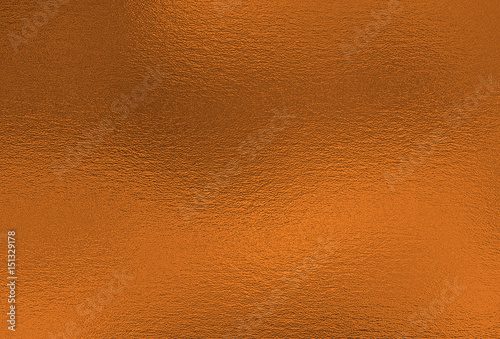 Fotografie, Obraz Bronze background. Metal foil decorative texture