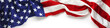 Leinwandbild Motiv Red, white, and blue American flag for Memorial day or Veteran's day background