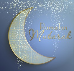 Wall Mural - Ramadan Kareem beautiful greeting card''Ramadan kareem ''