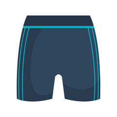 Canvas Print - female sport shorts icon vector illustration design