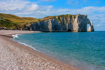 Limestone cliffs of Etretat