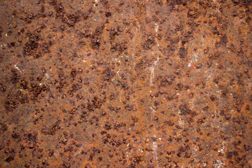 Rust on steel