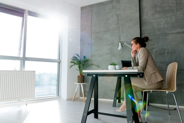 Wall Mural - Sunny office