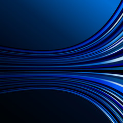 Leinwandbilder - Dark blue abstract technology background witn lines,  techno backdrop for computer design.