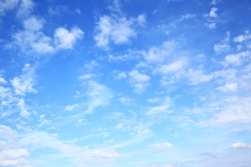 Wall Mural - Blue sky with clouds