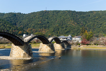 Wall Mural - Japanese Kintai Bridge