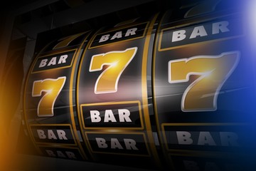 Wall Mural - Slot Machine Concept 3D