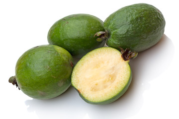 Three feijoa and a half