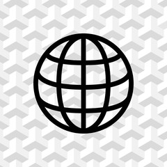 Wall Mural - web icon stock vector illustration flat design