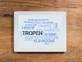 Canvas Print - Tropen