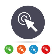 Fototapete - Mouse cursor sign icon. Pointer symbol.