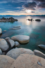 Beautiful Alpine Lake Tahoe in California