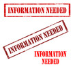 © carmendorin - Information Needed-stamp