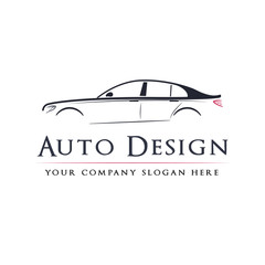 Wall Mural - Abstract car design concept automotive topics.