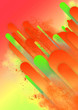 abstract background with line color and powder
