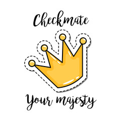 fashion patch element crown