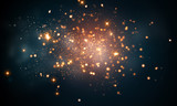 Fototapeta Mapy - firework sparkles