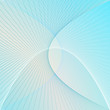 Vector illustration of abstract line pattern. Symmetrical geometrical background in light blue colors.