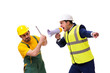 © Elnur - Two workers isolated on the white background