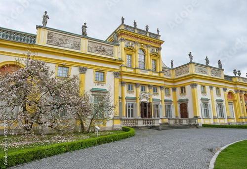Zdjęcie XXL Pałac Królewski w Wilanowie w Warszawie - rezydencja króla Jana III Sobieskiego