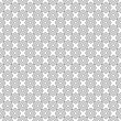 Seamless elegant pattern (you see 16 tiles), black and white thin line abstract geometric concentric octagons

