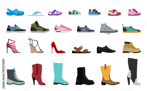 Fotomural Collection Men's, Women's and children's footwear