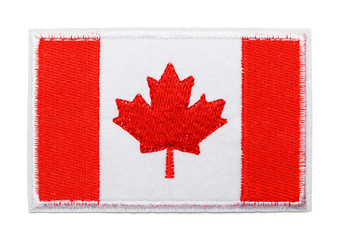 canadian flag patch