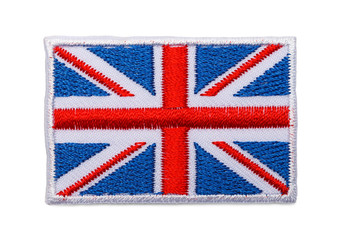 english flag patch