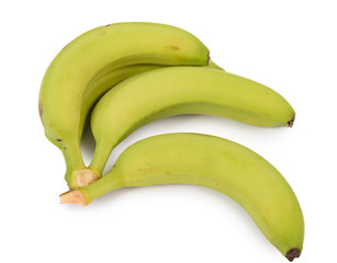 Canvas Print - bananas on a white background