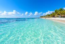Riviera Maya - Paradise Beaches In Quintana Roo, Cancun - Caribbean Coast Of Mexico