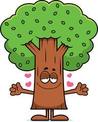 Poster - Cartoon Tree Hug