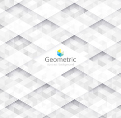 Poster - Geometric modern pattern black and white abstract Background.