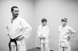 © nagaets - Children in kimono begin training on aikido