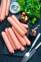 Wall Mural - sausages