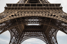 Close-up Of The Eiffel Tower
