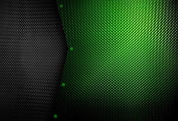 green metal mesh background
