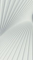 Poster - Wave band abstract background surface 3d rendering