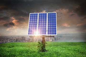 Poster - Composite image of flare