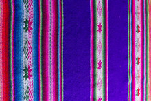 Traditional Andean Tapestry From Northern Argentina And Bolivia.
Andean Textile In Alpaca And Sheet Wool