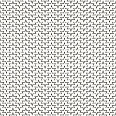 Poster - Seamless pattern for fabric, star floor herringbone