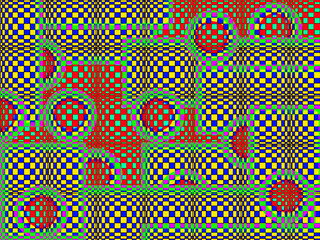 Poster - Mosaic abstract multicoloured