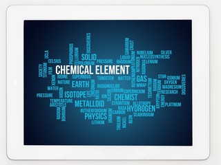 Canvas Print - Chemical element